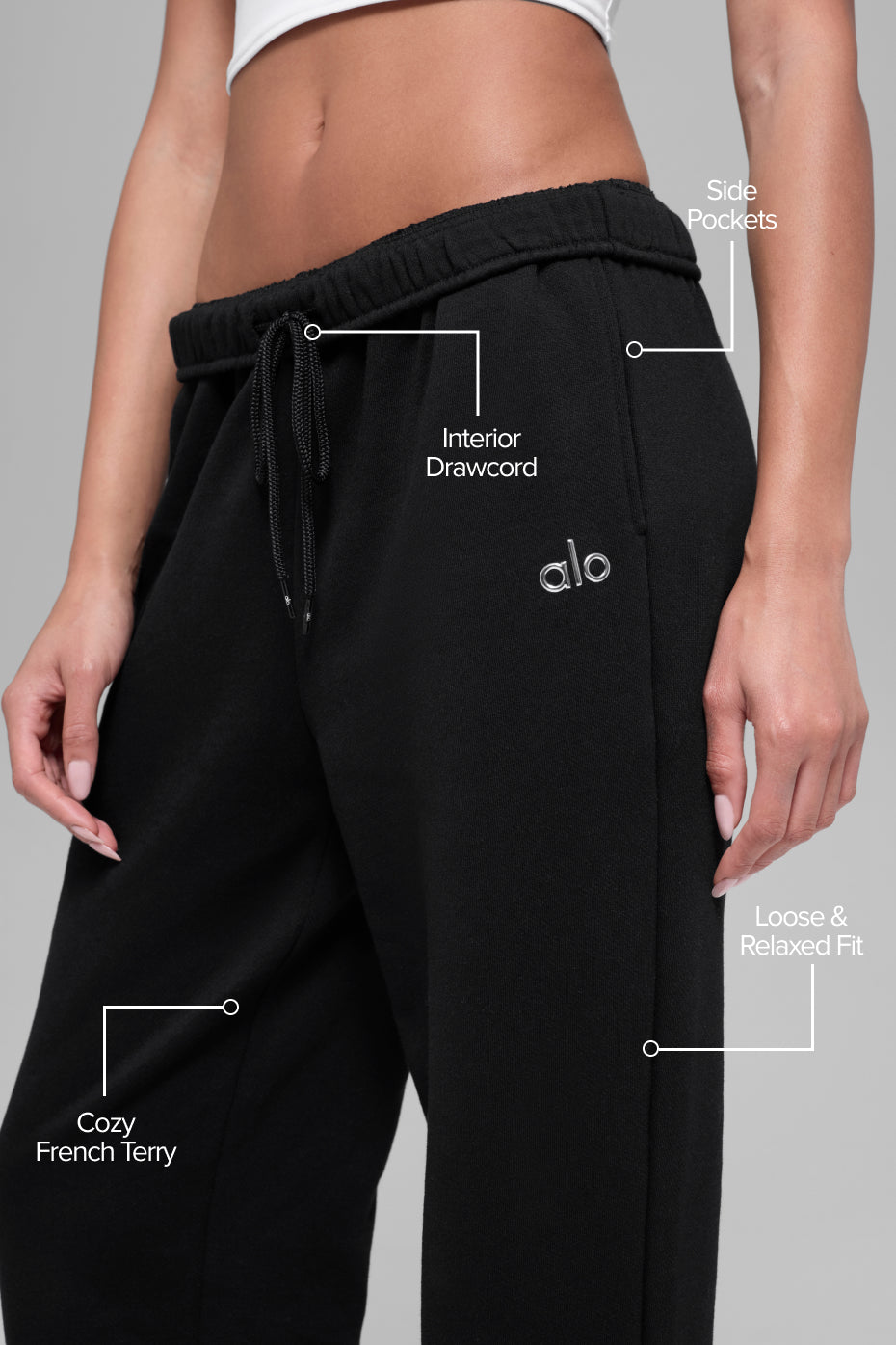 Accolade Sweatpant - Black — photo 2