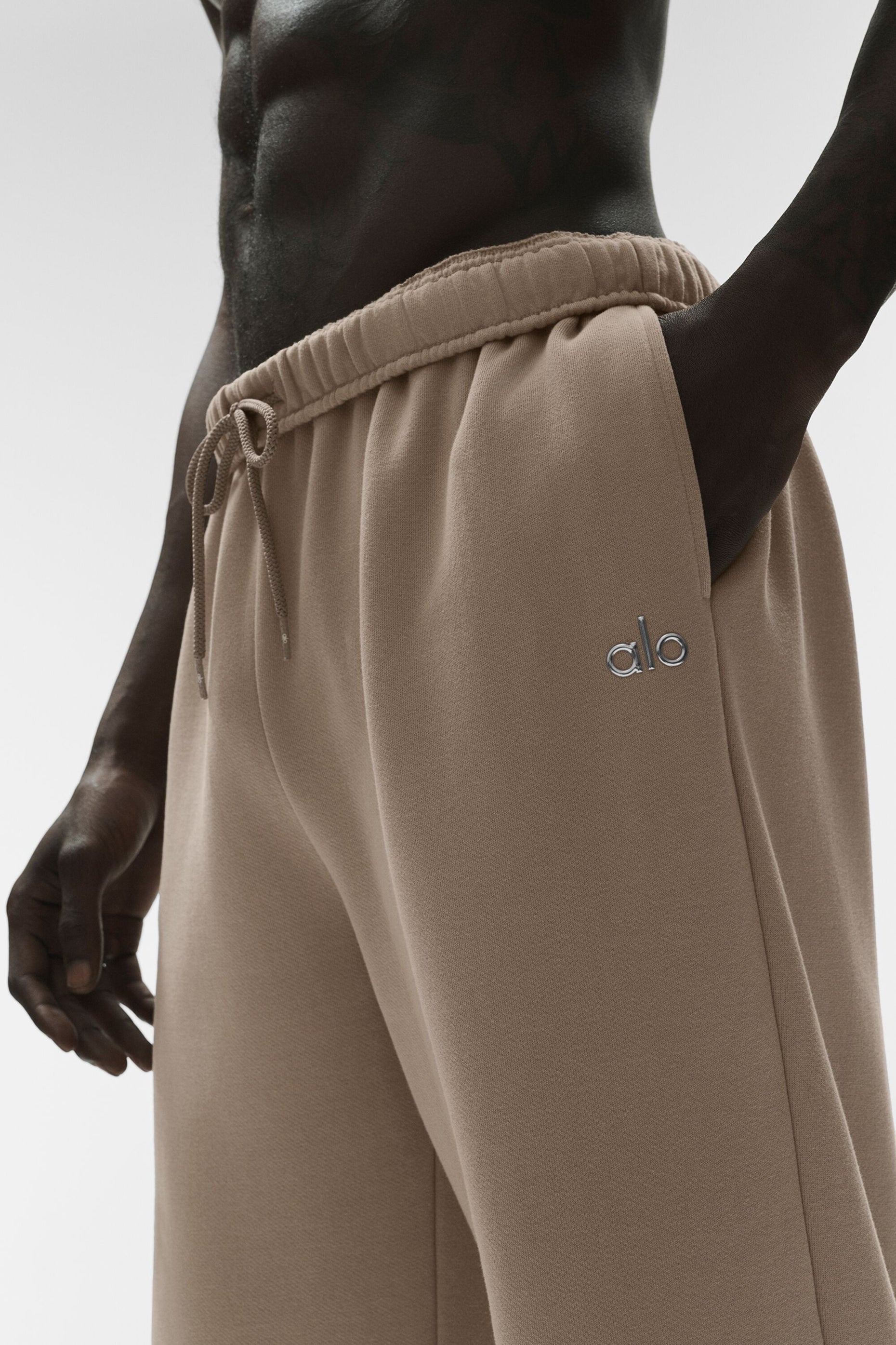 Accolade Straight Leg Sweatpant - Gravel — photo 3