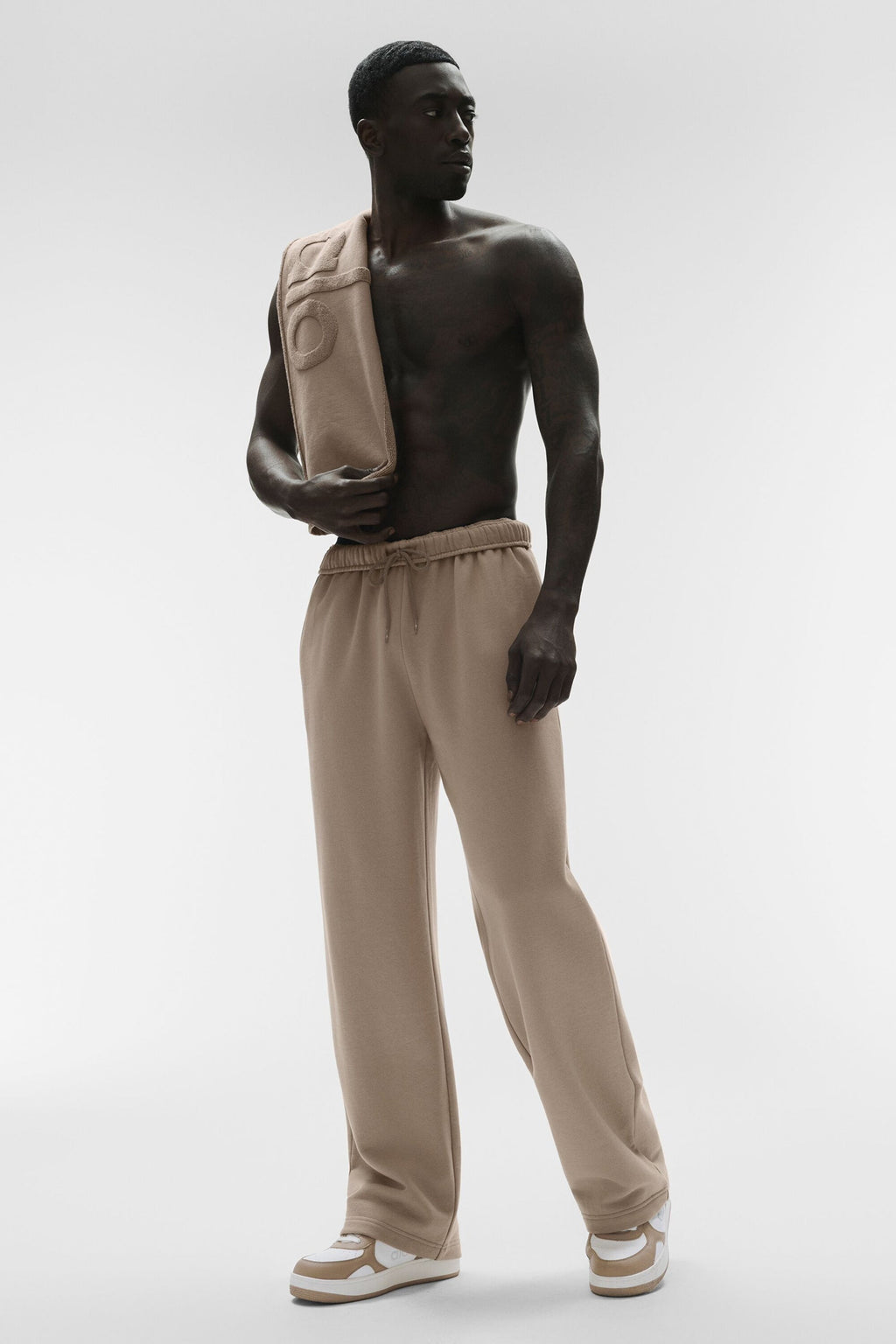 Accolade Straight Leg Sweatpant - Gravel — photo 4
