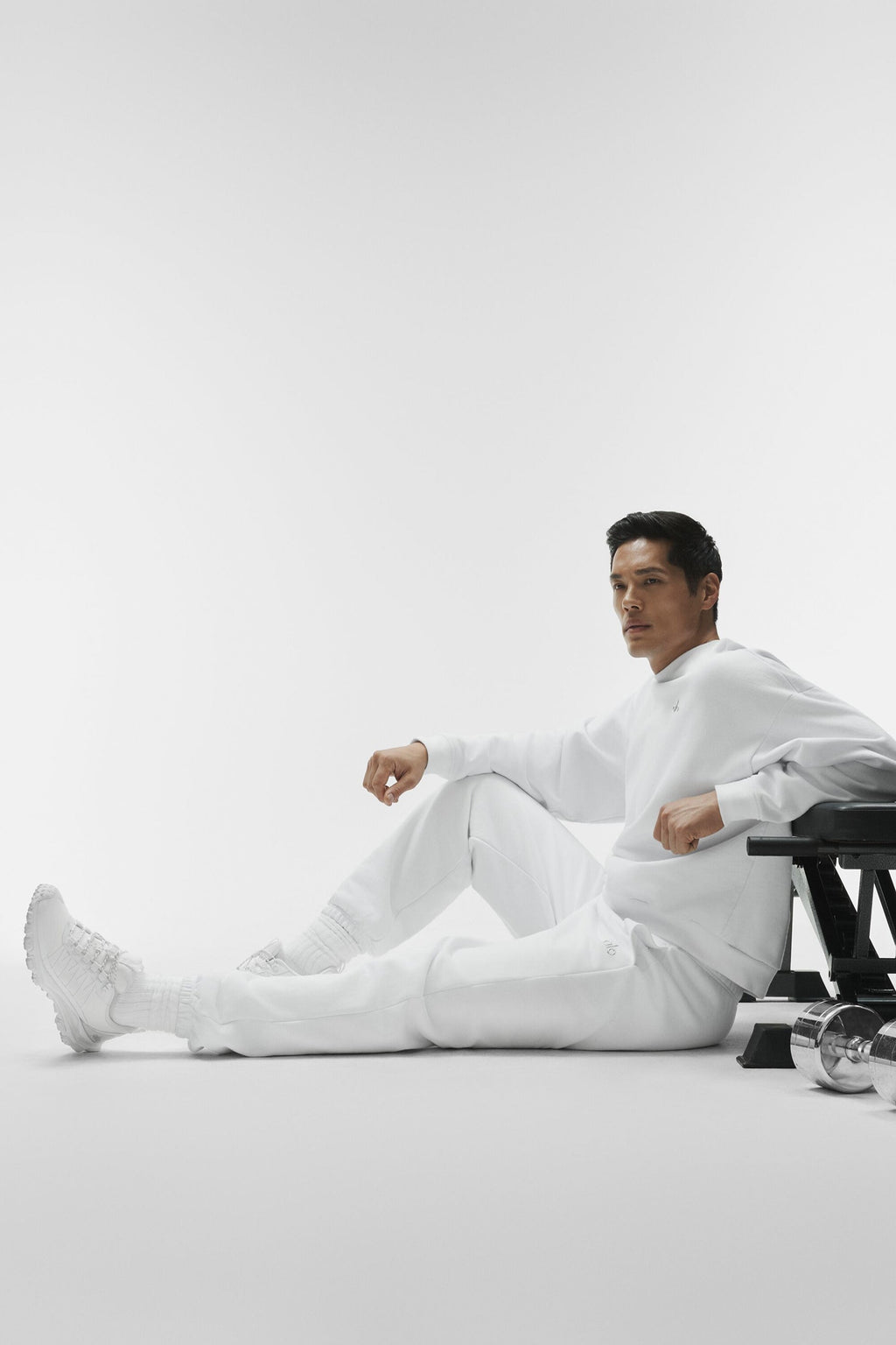 Accolade Sweatpant - White — photo 4