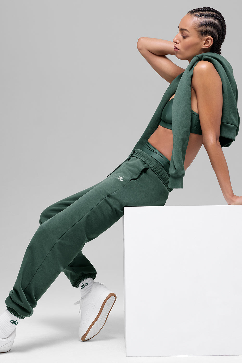 Accolade Sweatpant - Clover Green — photo 4