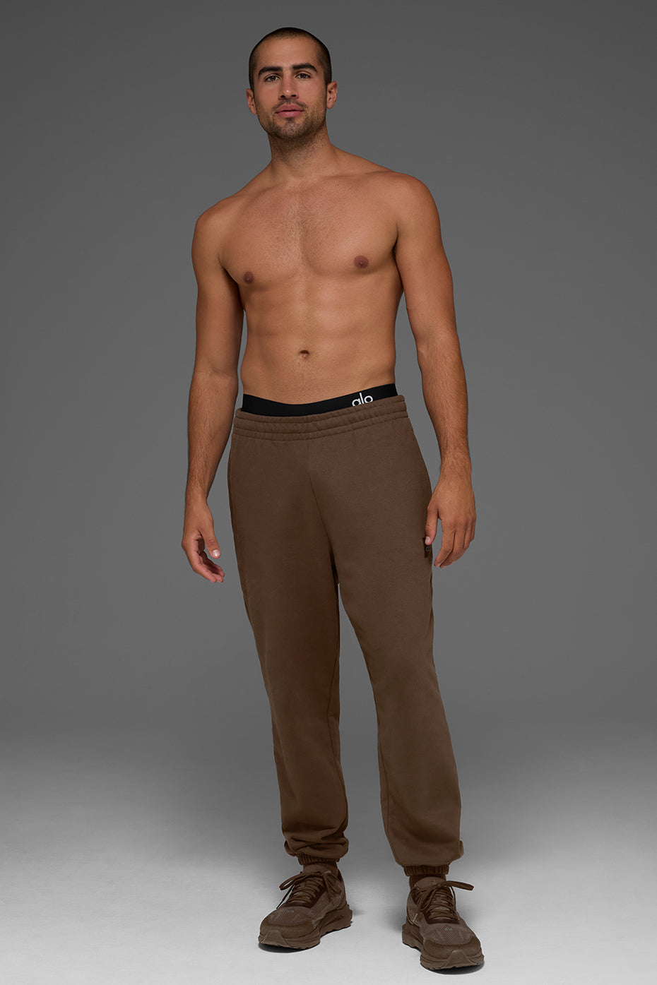 Cuffed Renown Heavy Weight Sweatpant - Espresso — photo 4