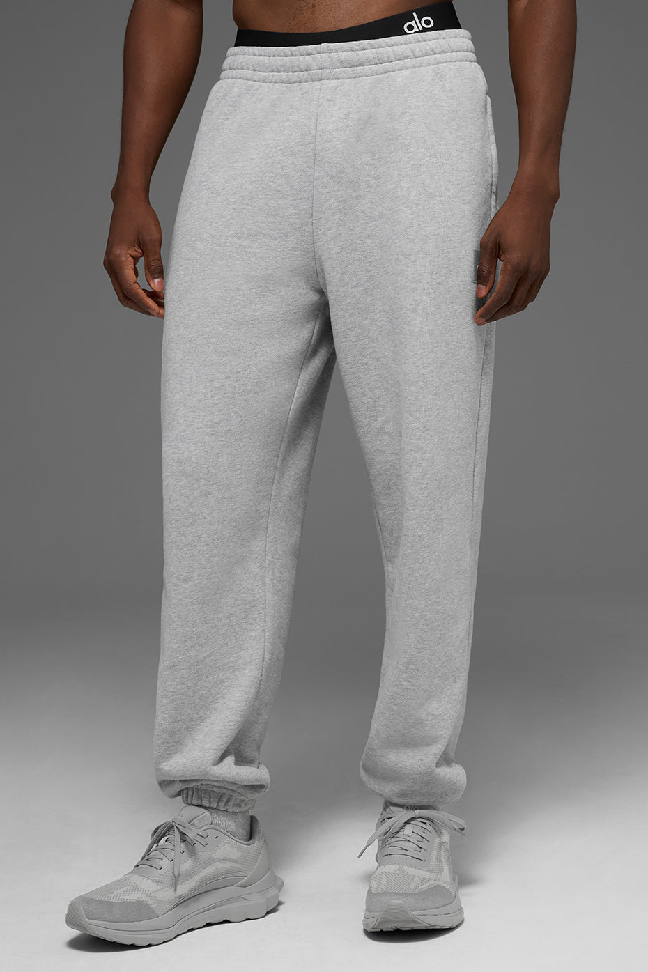 Cuffed Renown Heavy Weight Sweatpant - Athletic Heather Grey — photo 1