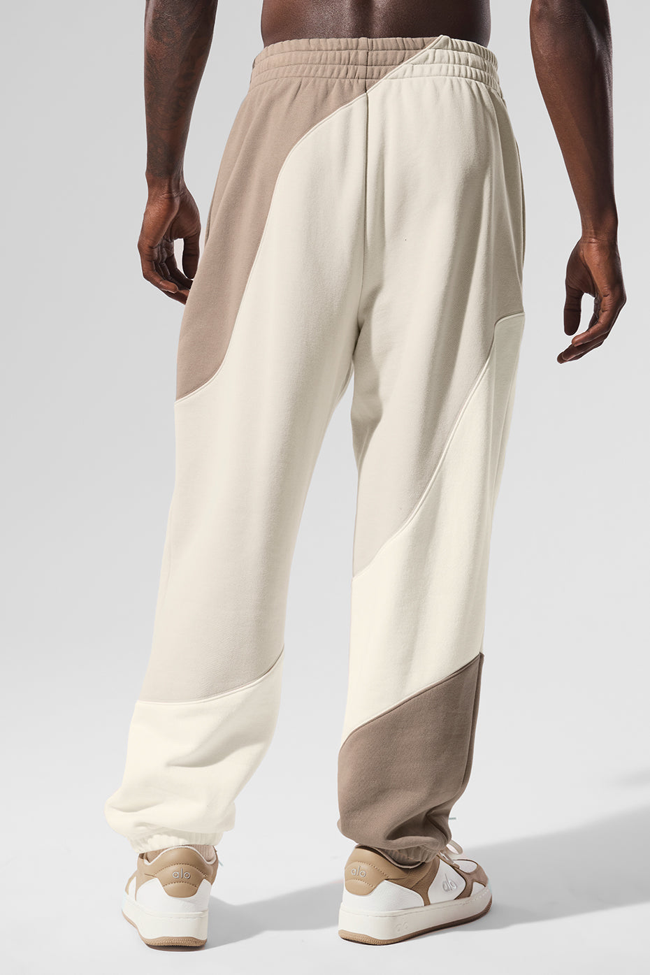 Make Waves Sweatpant - Ivory/Bone/Gravel — photo 2