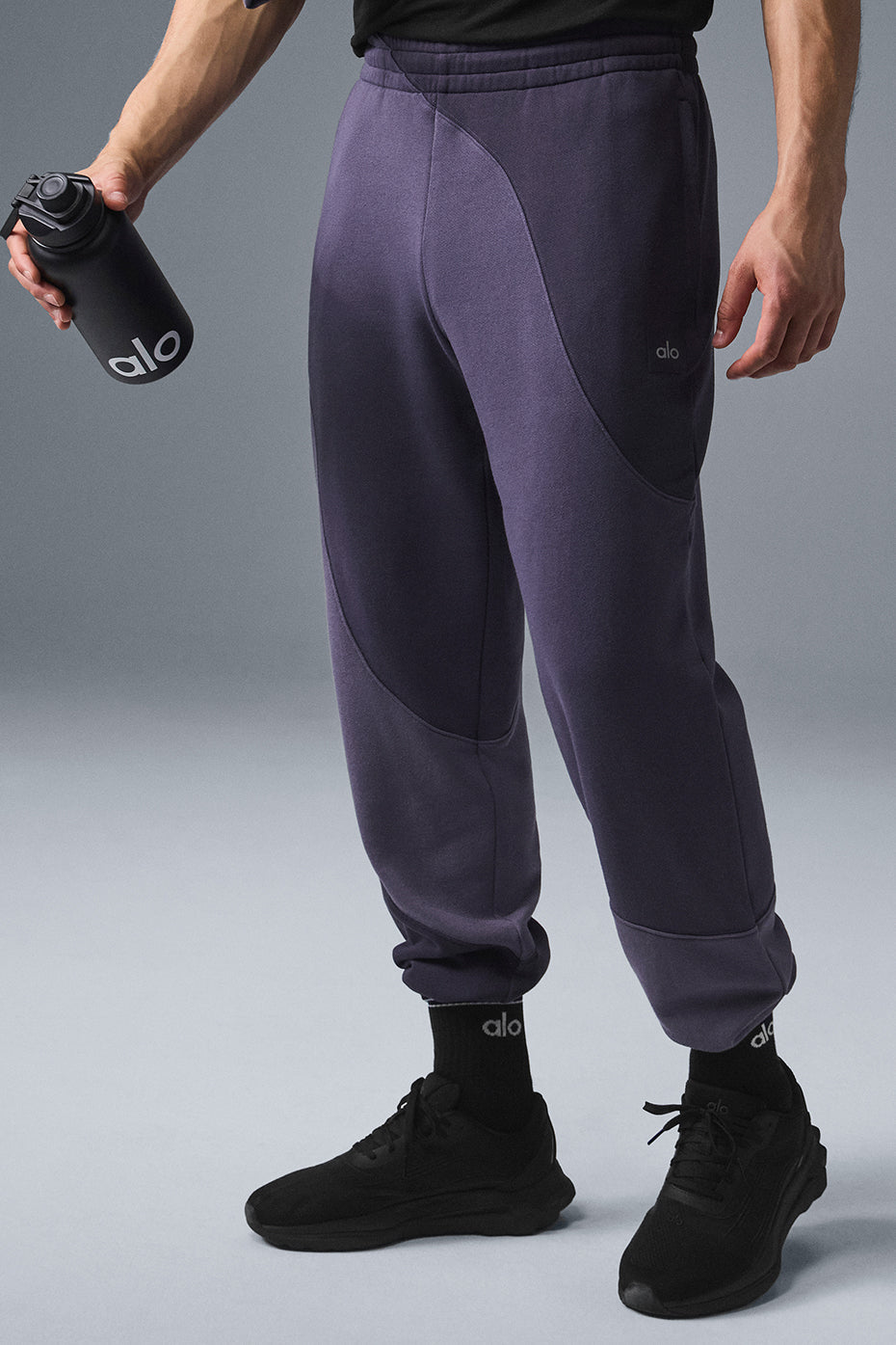 Make Waves Sweatpant - Italian Plum Tonal — photo 2