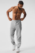 Make Waves Sweatpant - Athletic Heather Grey Tonal — photo 6