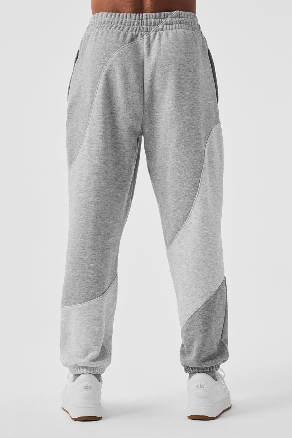 Make Waves Sweatpant - Athletic Heather Grey Tonal — photo 3