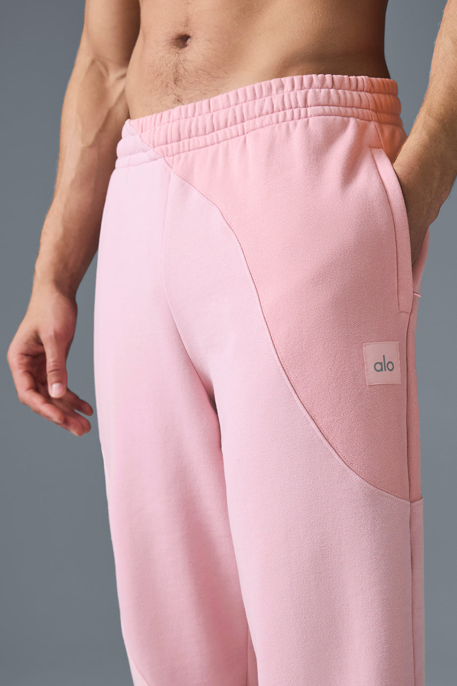 Make Waves Sweatpant - Sunset Pink Tonal — photo 4