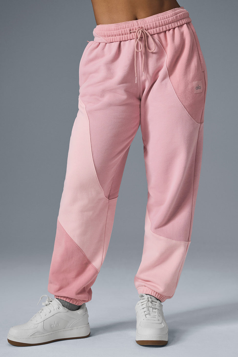 Make Waves Sweatpant - Sunset Pink Tonal — photo 1