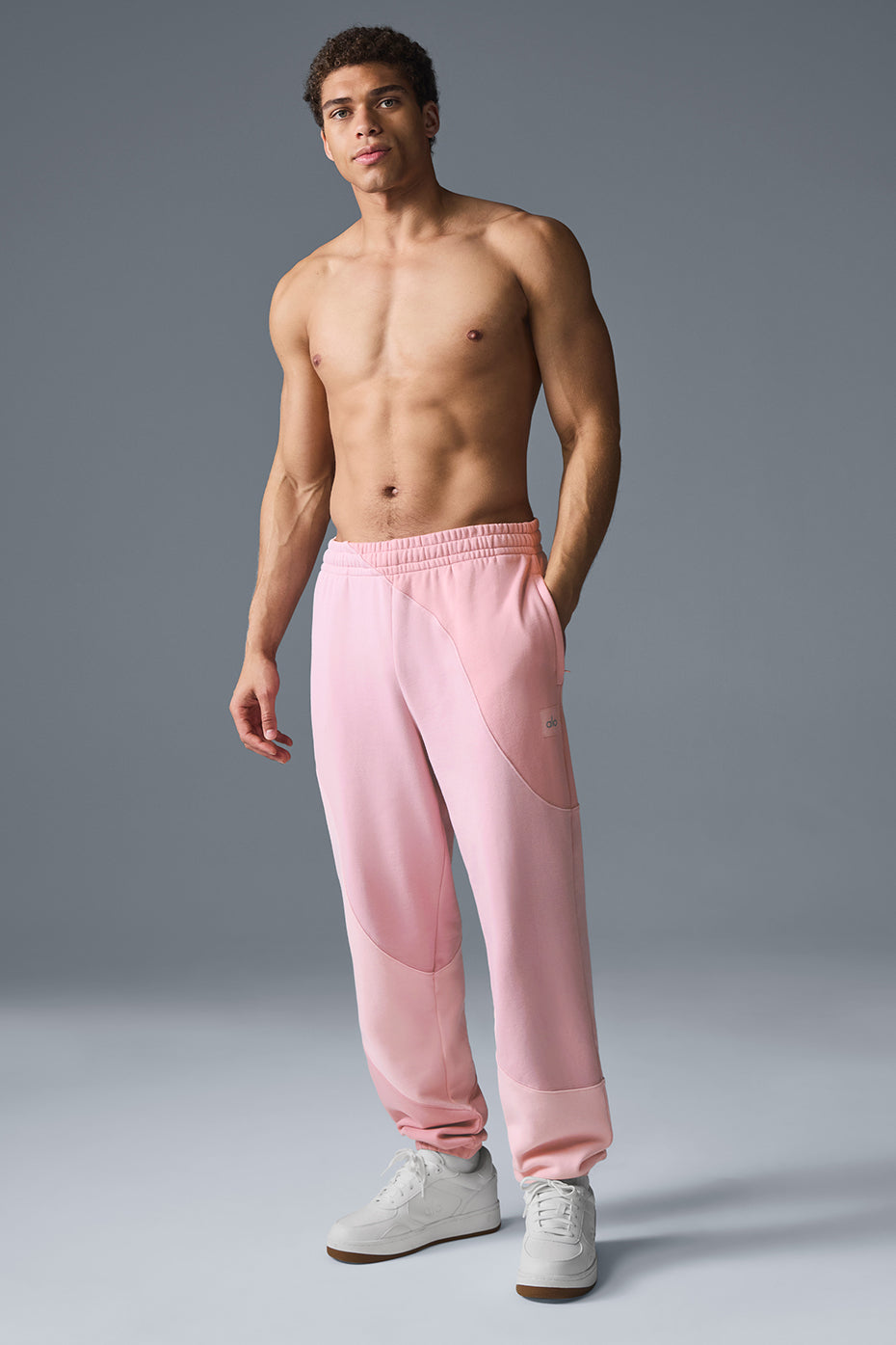 Make Waves Sweatpant - Sunset Pink Tonal — photo 5