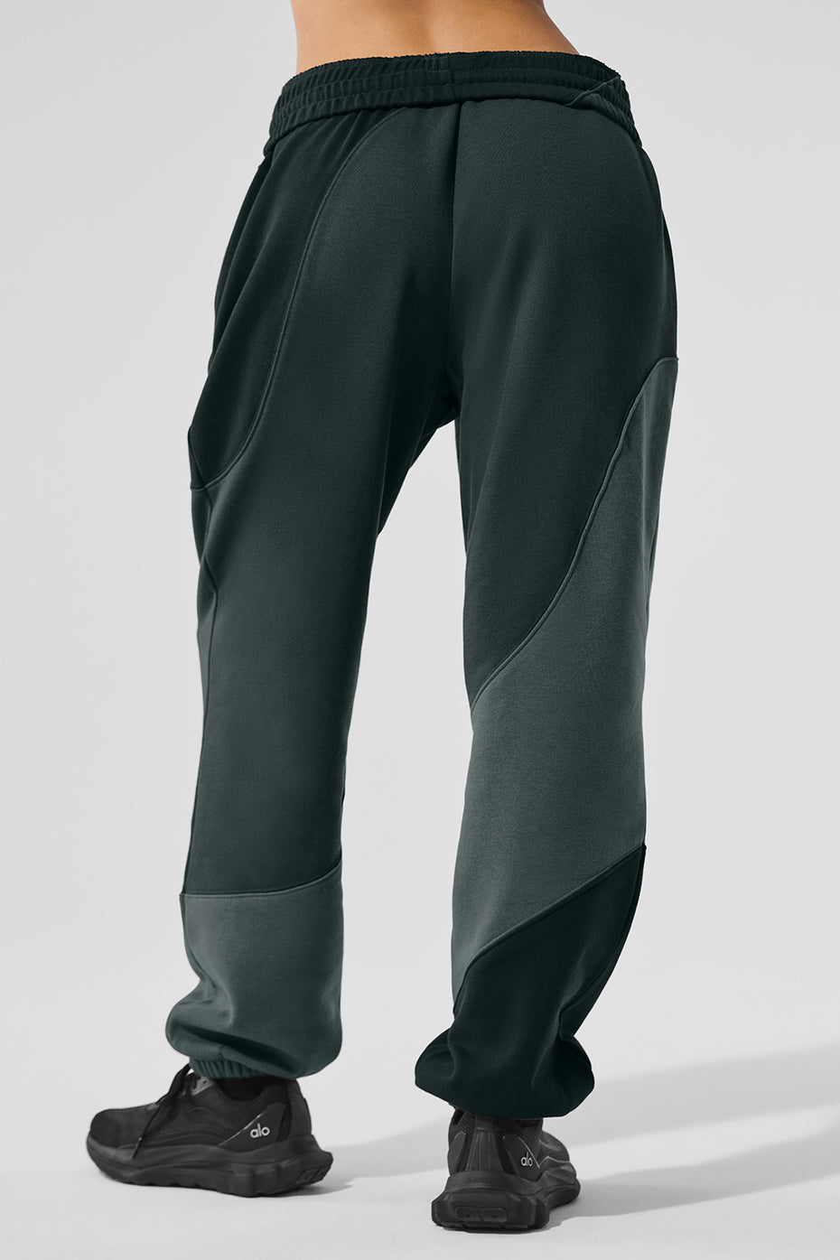 Make Waves Sweatpant - Charcoal Green Tonal — photo 2