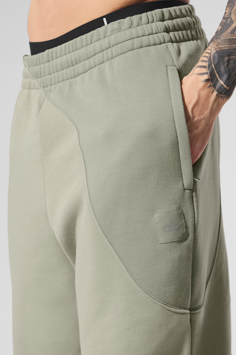 Make Waves Sweatpant - Limestone Tonal — photo 4