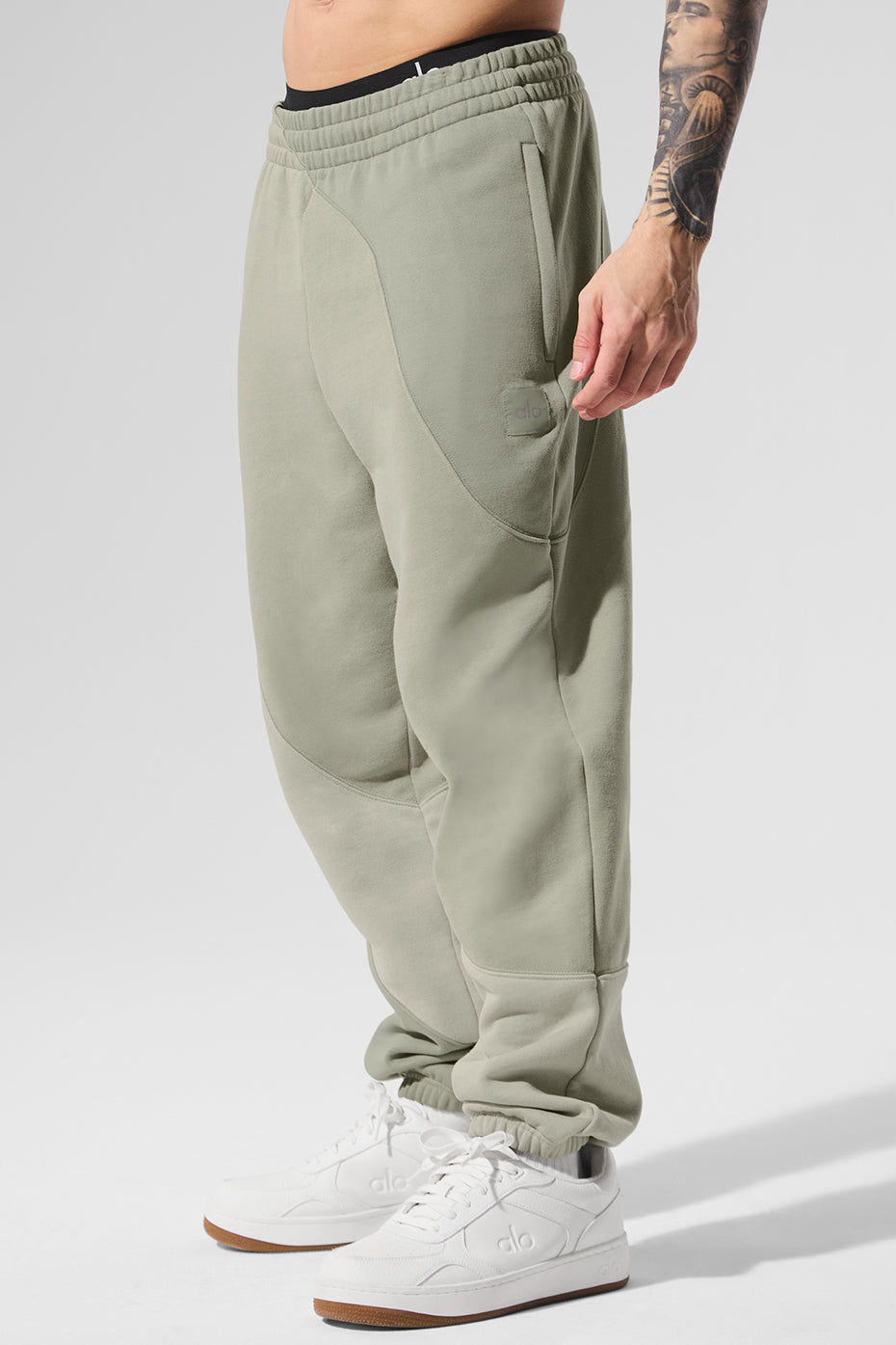 Make Waves Sweatpant - Limestone Tonal — photo 2