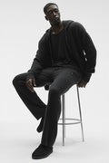 Wool Cashmere New Class Sweatpant - Black — photo 1