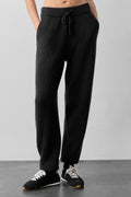 Wool Cashmere New Class Sweatpant - Black — photo 1