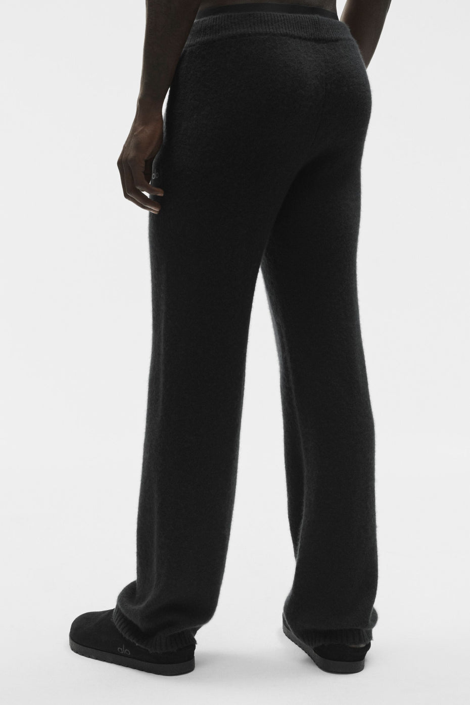 Wool Cashmere New Class Sweatpant - Black — photo 4