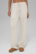 Wool Cashmere New Class Sweatpant - Bone Heather — photo 1