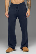 Wool Cashmere New Class Sweatpant - Navy — photo 1
