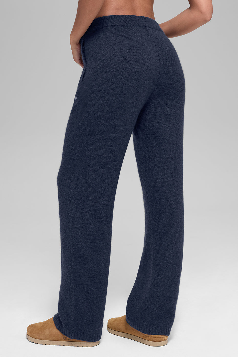 Wool Cashmere New Class Sweatpant - Navy — photo 3