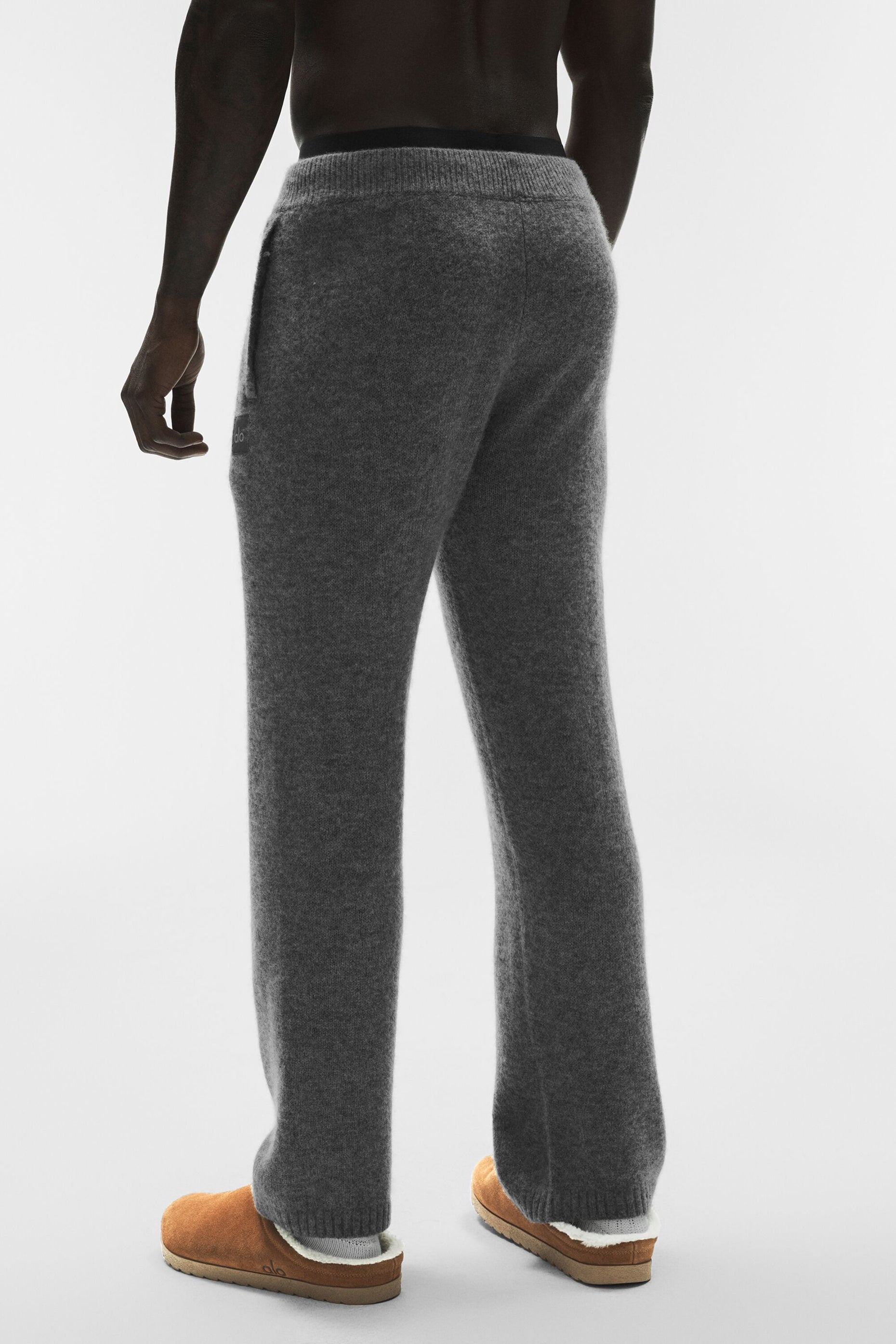 Wool Cashmere New Class Sweatpant - Platinum Grey — photo 4