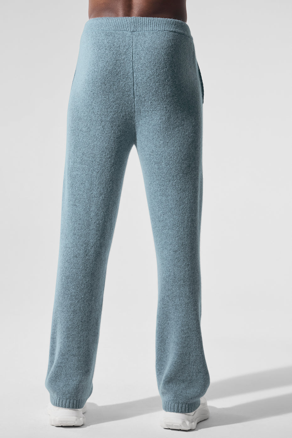 Wool Cashmere New Class Sweatpant - Celestial Blue Granite Heather — photo 3