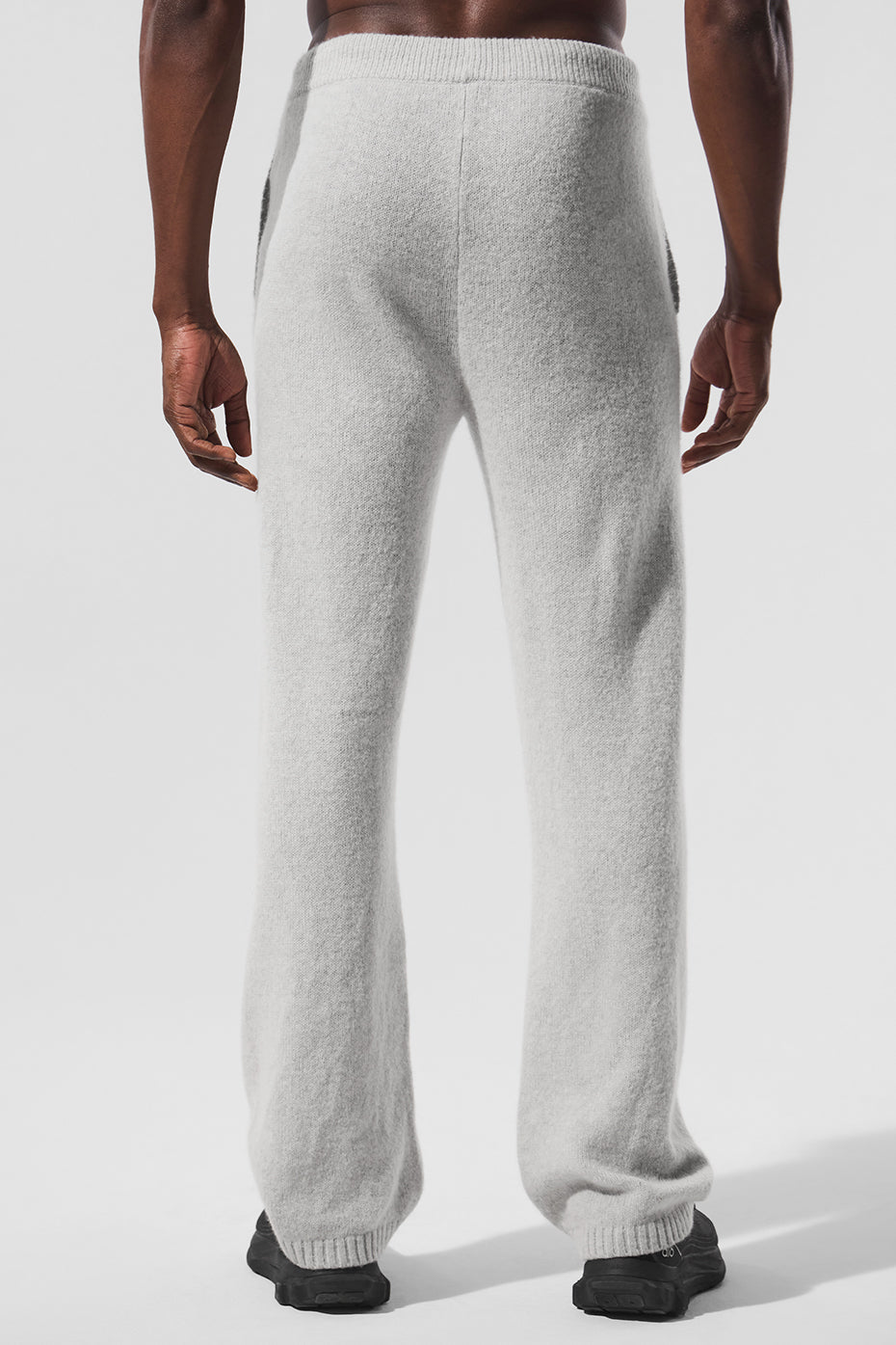 Wool Cashmere New Class Sweatpant - Pearl Grey Heather — photo 3