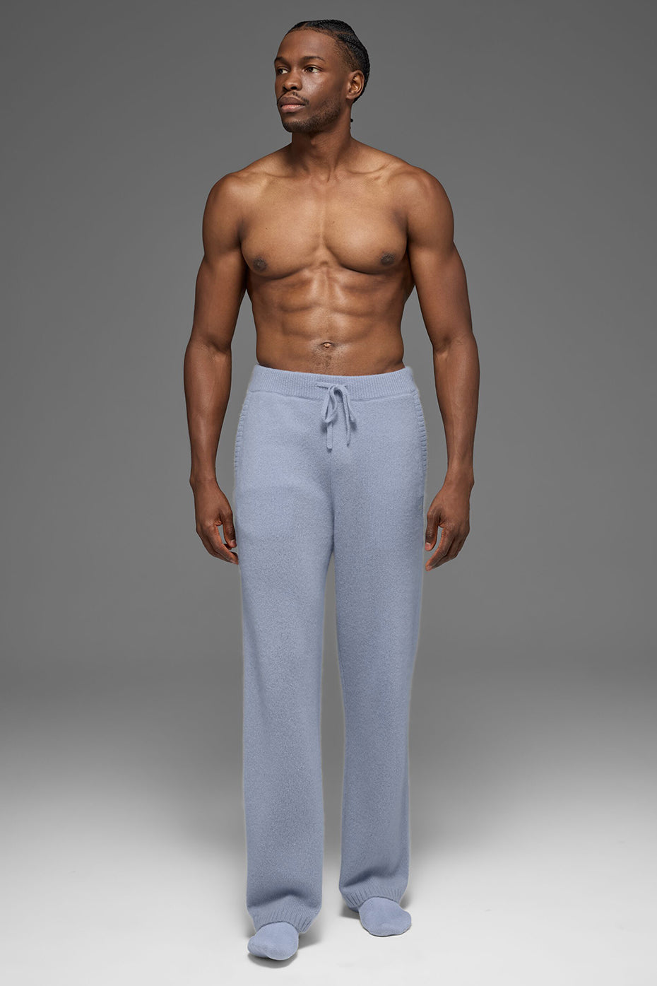 Wool Cashmere New Class Sweatpant - Winter Frost — photo 2