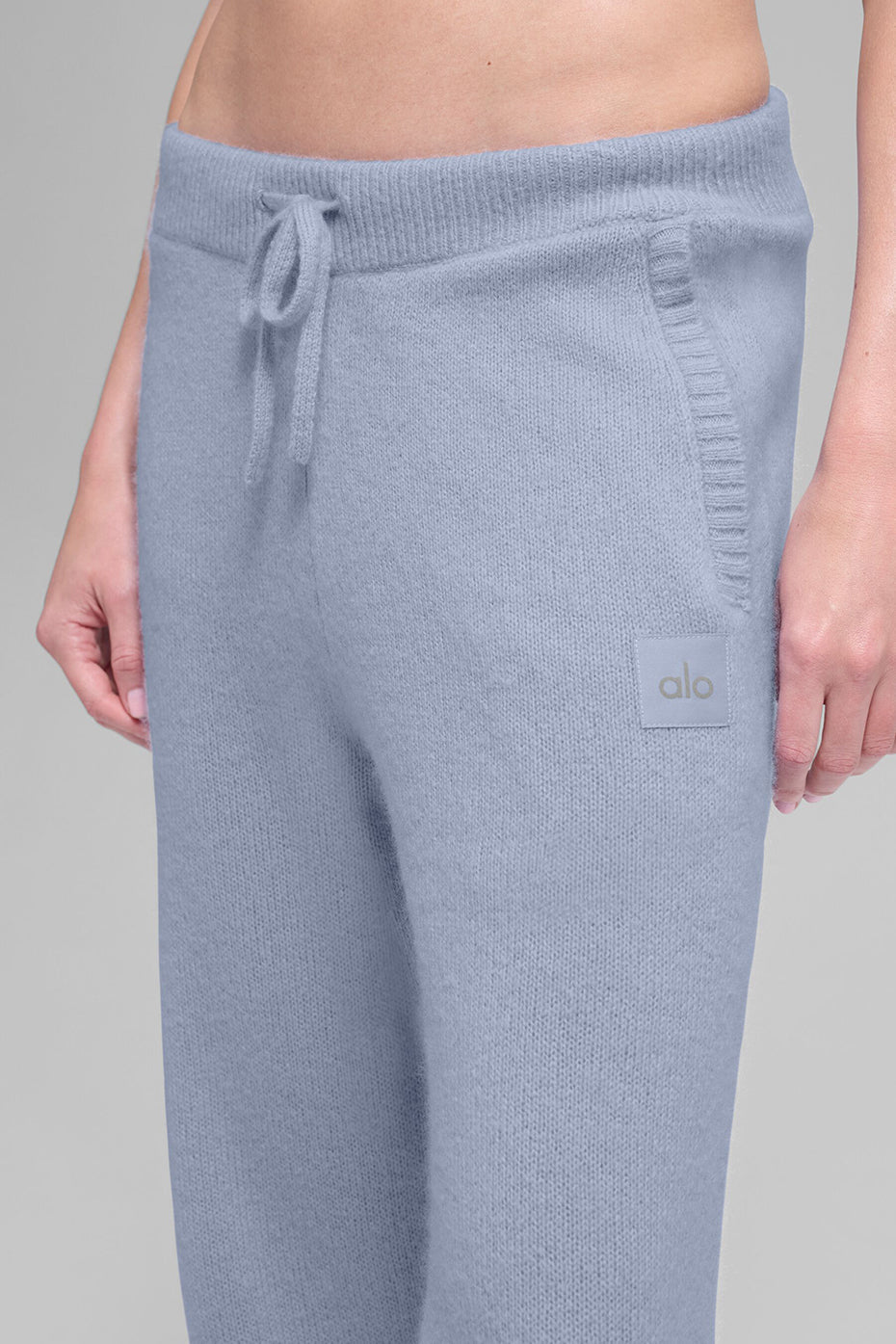 Wool Cashmere New Class Sweatpant - Winter Frost — photo 3