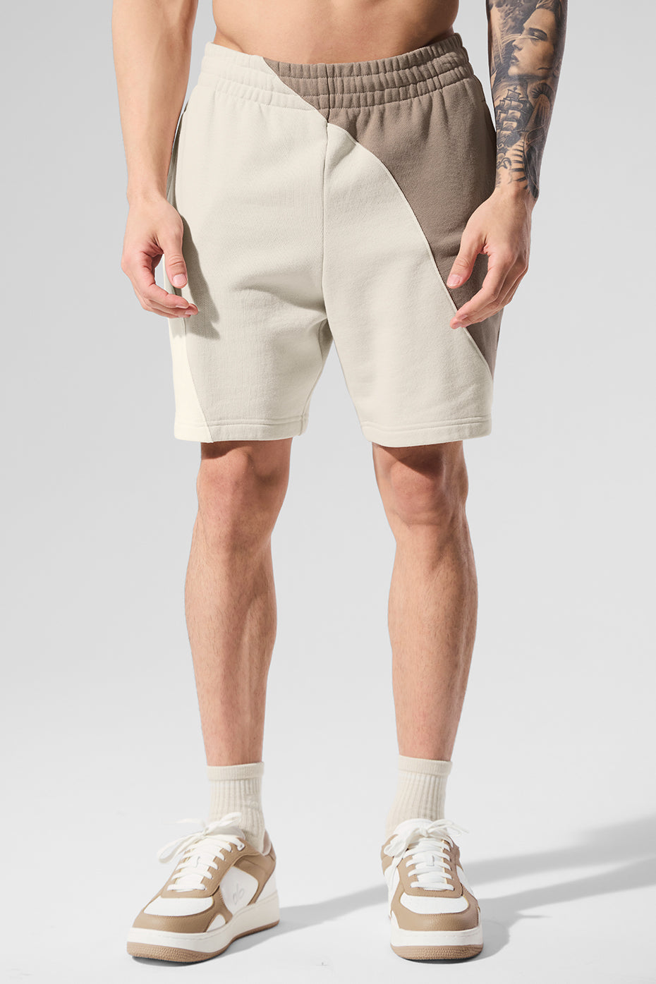7" Make Waves Short - Ivory/Bone/Gravel — photo 1