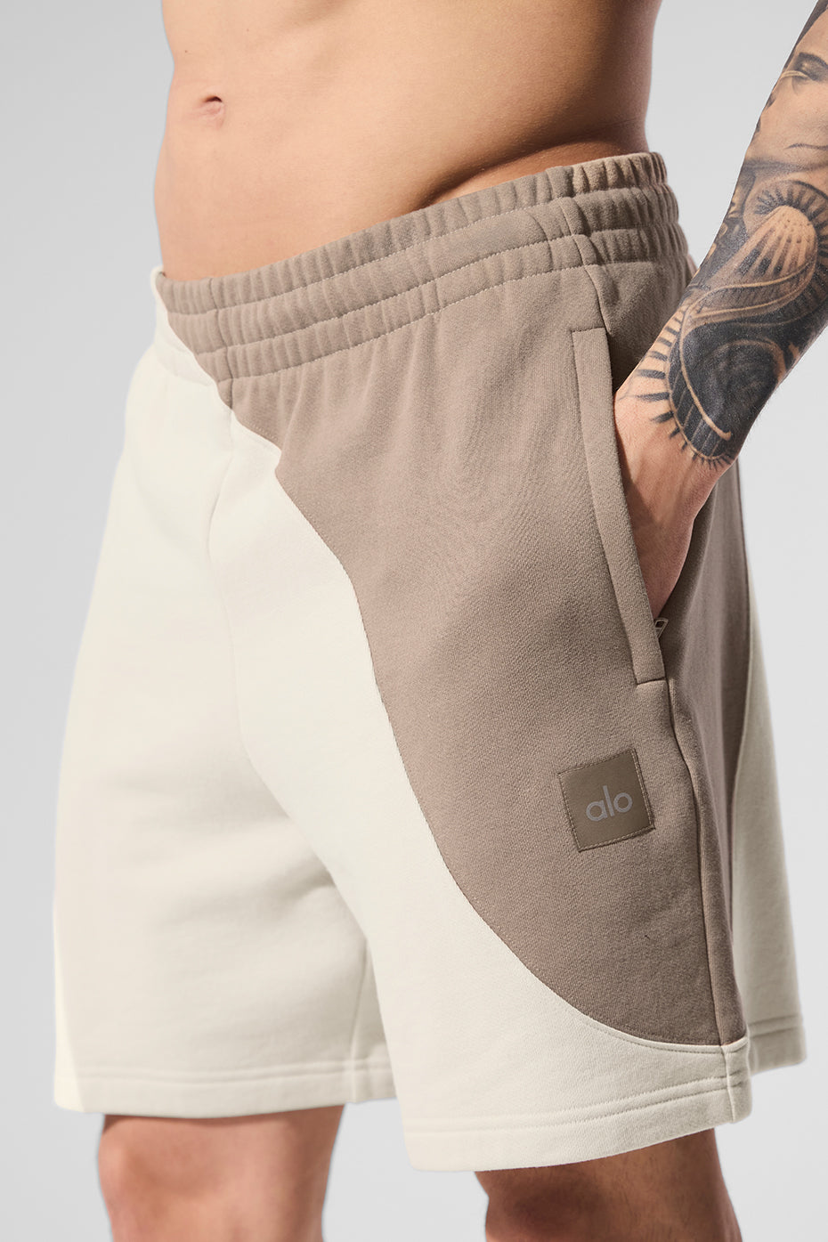 7" Make Waves Short - Ivory/Bone/Gravel — photo 4