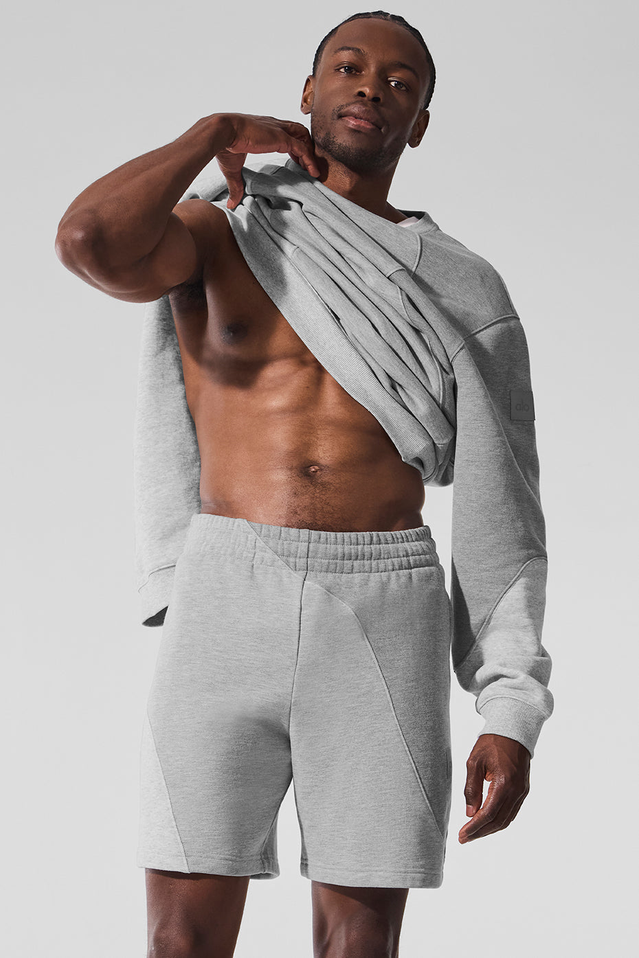 7" Make Waves Short - Athletic Heather Grey Tonal — photo 5