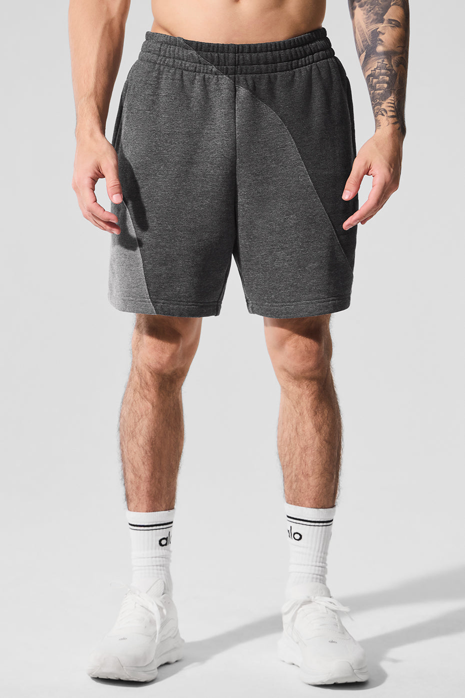 7" Make Waves Short - Dark Heather Grey Tonal — photo 1