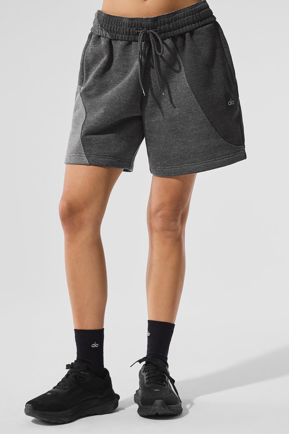 7" Make Waves Short - Dark Heather Grey Tonal — photo 1