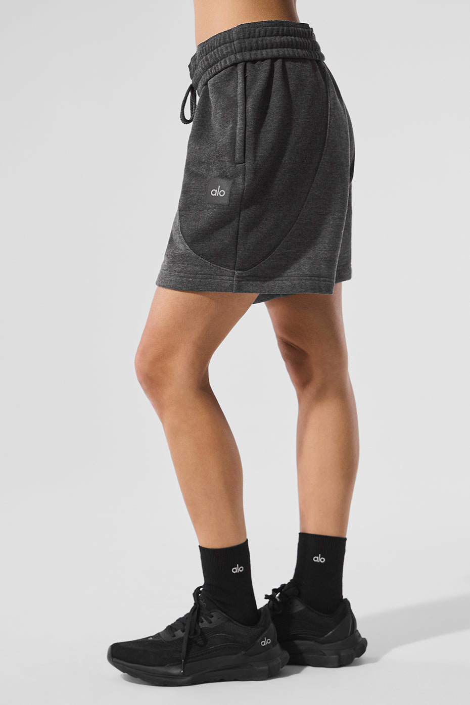 7" Make Waves Short - Dark Heather Grey Tonal — photo 4