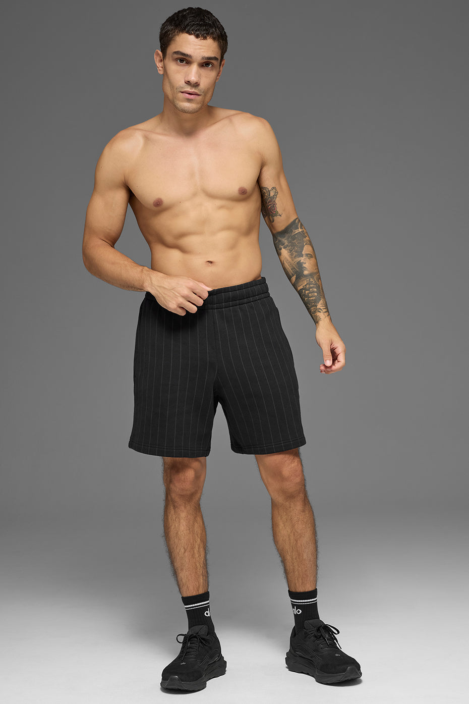 7" Pinstripe Short - Black Pinstripe — photo 6