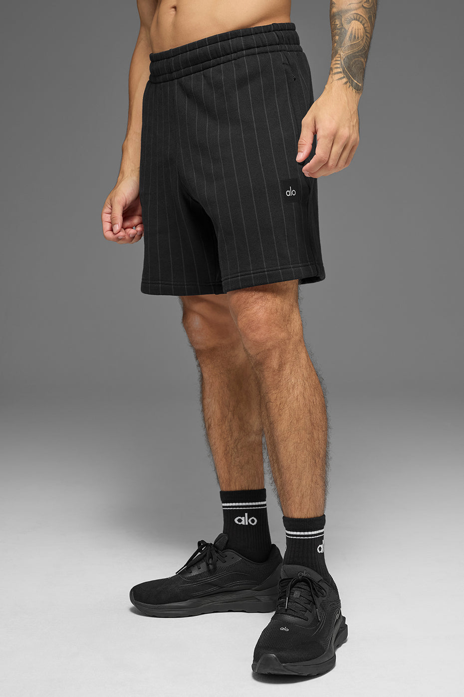 7" Pinstripe Short - Black Pinstripe — photo 5