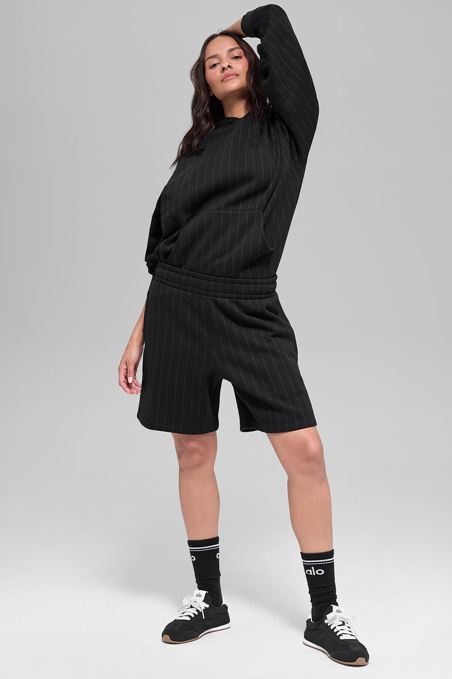 7" Pinstripe Short - Black Pinstripe — photo 4