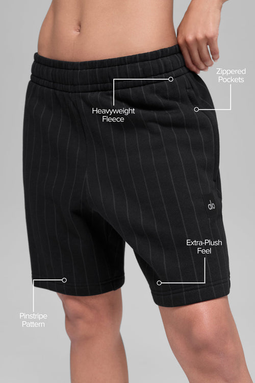 7" Pinstripe Short - Black Pinstripe — photo 2