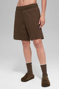 7" Pinstripe Short - Espresso Pinstripe — photo 1