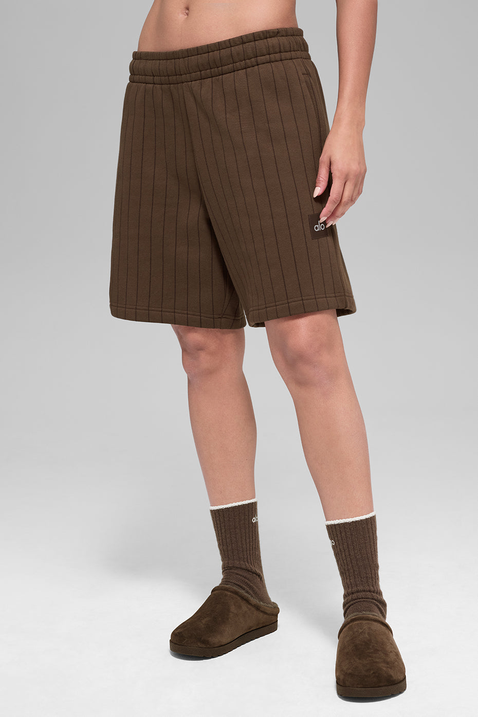 7" Pinstripe Short - Espresso Pinstripe — photo 1