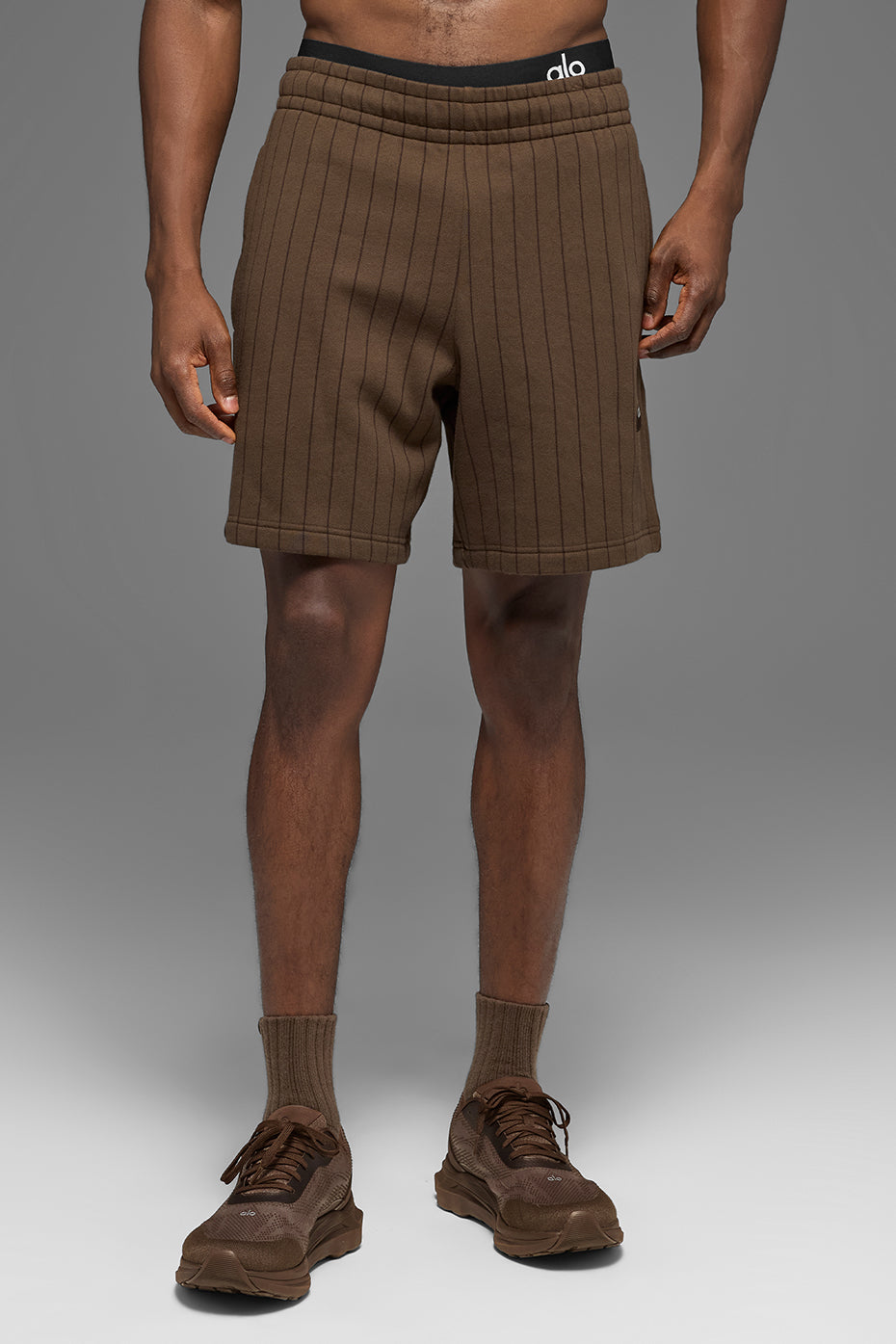 7" Pinstripe Short - Espresso Pinstripe — photo 1