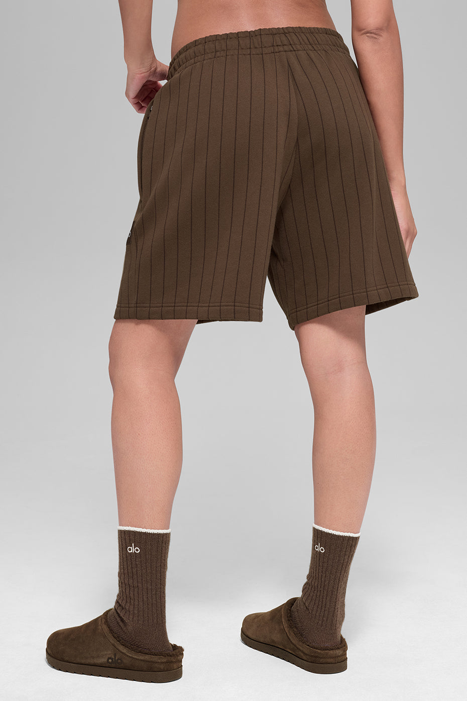 7" Pinstripe Short - Espresso Pinstripe — photo 3