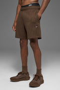 7" Pinstripe Short - Espresso Pinstripe — photo 3