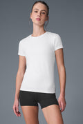 Alosoft Finesse Tee - White — photo 1