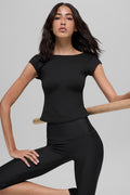 Alosoft Back For More Tee - Black — photo 1