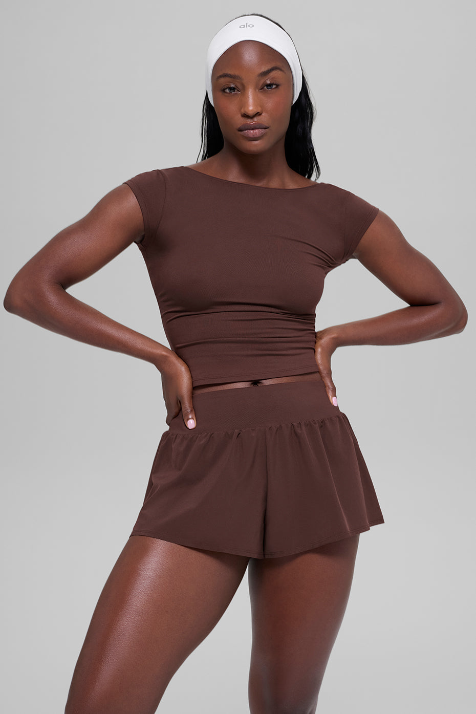Alosoft Back For More Tee - Brownstone — photo 1