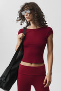 Alosoft Back For More Tee - Summer Romance Red — photo 1