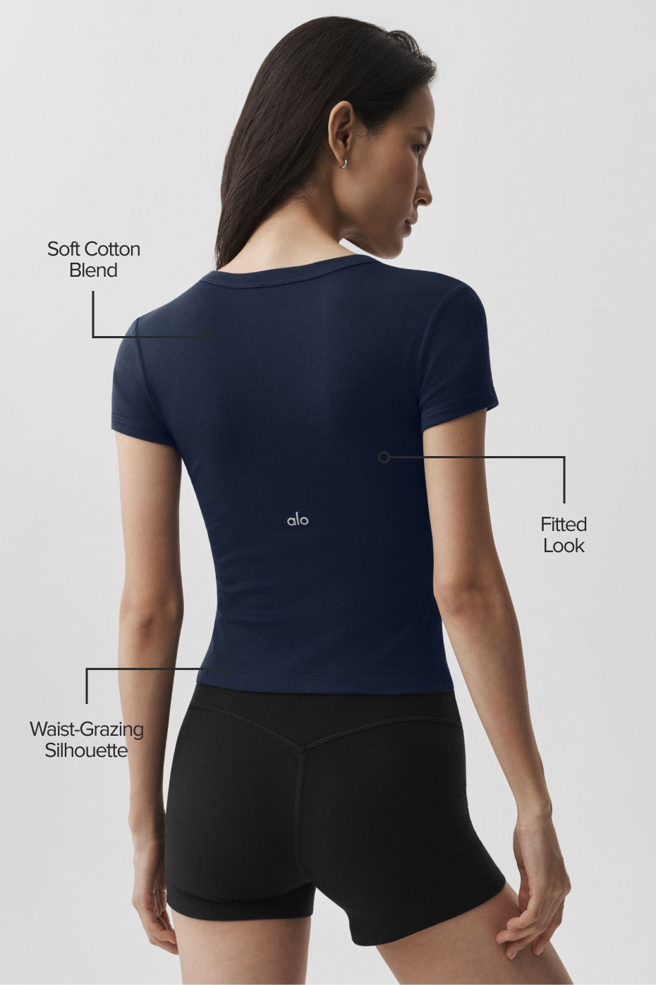 Timeless Tee - Navy — photo 2