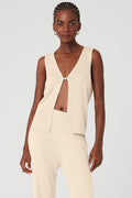 Knit Salana Tank - Macadamia — photo 1