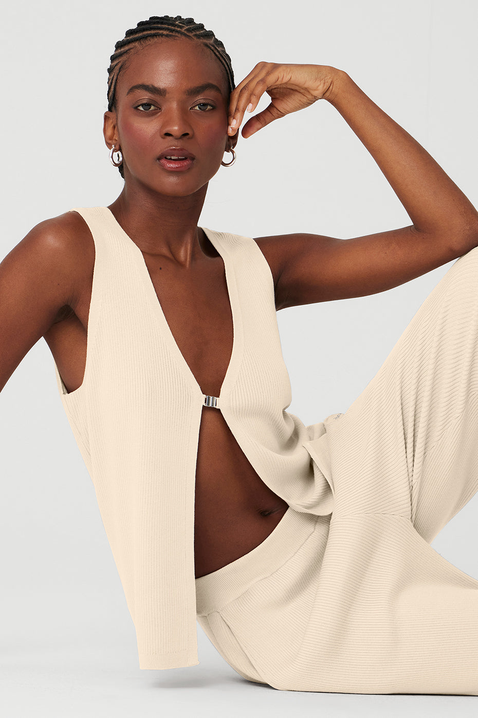 Knit Salana Tank - Macadamia — photo 5